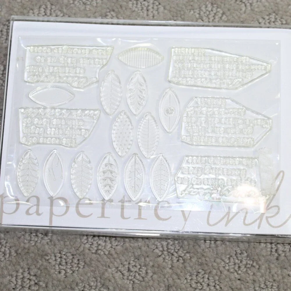 NEW Sealed Papertrey Mighty Oak Stamps & Embossing Template